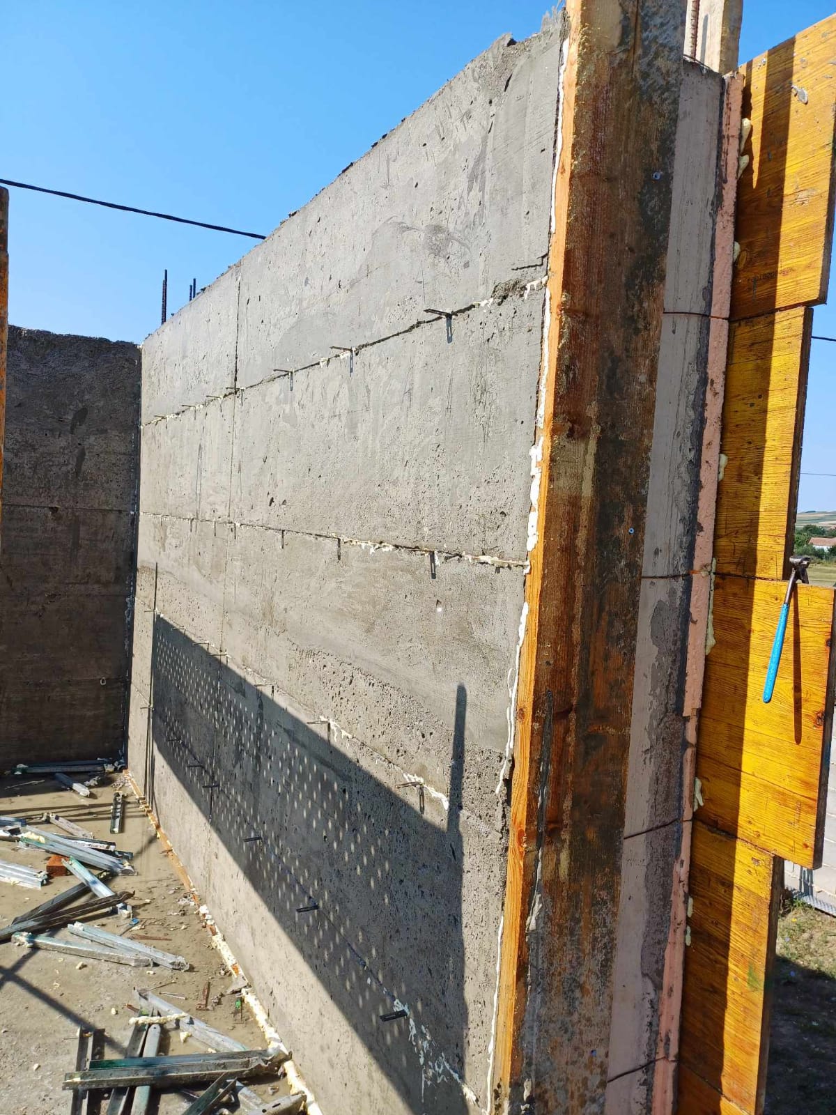 Spezialanwendung Schaumbeton